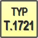 Piktogram - Typ: T.1721
